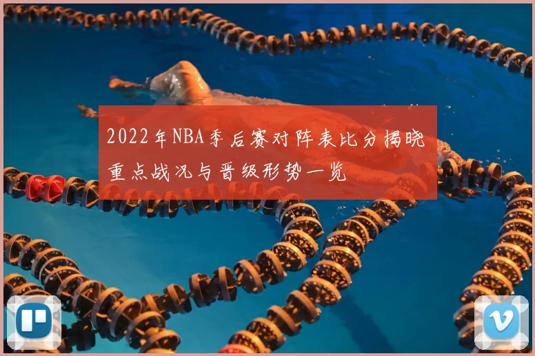 2022年NBA季后赛对阵表比分揭晓 重点战况与晋级形势一览