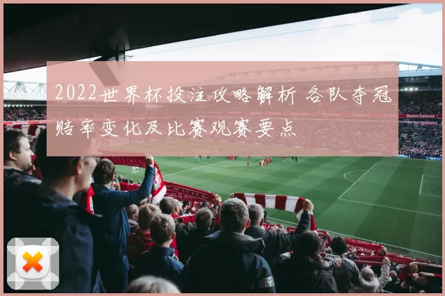 2022世界杯投注攻略解析 各队夺冠赔率变化及比赛观赛要点